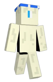 Front of IttleDew's skin
