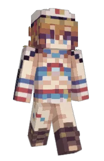Front of meggietendie's skin