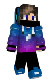 Front of D3vinTh3D3vil's skin