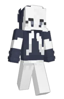 Front of haetee's skin