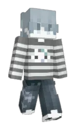 tower gray and gray Minecraft skin — Classic model — first worn by sAGTT