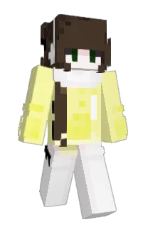 Front of ItssAbby's skin