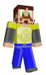 SuperbeeLavaman's Minecraft skin wearing the Pan cape