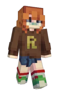 Front of PurAlien's skin