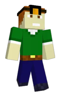 Front of AnanasEater's skin