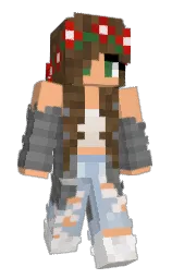 __Alicia__'s Minecraft skin wearing the Migrator cape