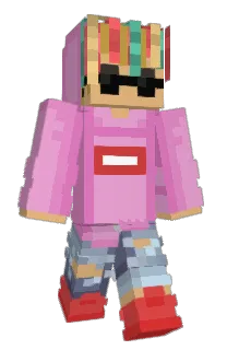 Front of AphmauAph's skin