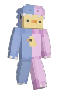 Front of Copperseal's skin