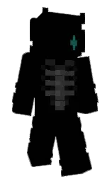KLDOLOR's Minecraft skin wearing the Menace cape
