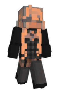 Front of clenetine's skin
