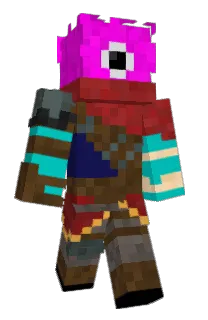 Front of Vocxim's skin