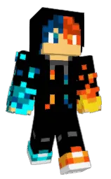 MROMEGADOMINATOR's Minecraft skin wearing the Migrator cape