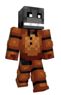 Front of Udnek's skin