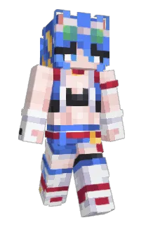 Front of bellesdabomb's skin