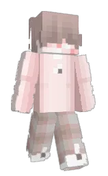 fair pink and beauty bush Minecraft skin — Classic model — first worn by 7ox_