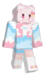 pomeloMIAO's Minecraft skin wearing the Pan cape