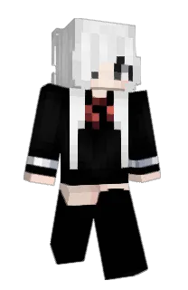 Front of Influencerin's skin