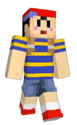 PKFireFireFire's Minecraft skin wearing the Vanilla cape