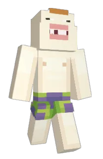 Front of JiJiao's skin