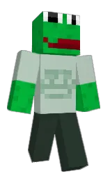 dhagloog's Minecraft skin wearing the Pan cape