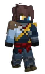 big stone and woody brown Minecraft skin — Slim model