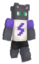 VEEKIL's Minecraft skin wearing the Aurora cape