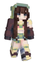 Slim Minecraft skin
