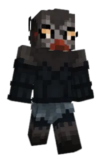 Front of herperer's skin