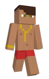 muddy waters and persian red Minecraft skin — Slim model — first worn by Antu_Minecraft