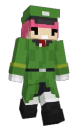 Slim Minecraft skin