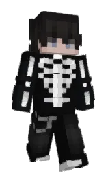 JJNotFound's Minecraft skin wearing the Aurora cape
