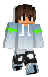 white and ship cove Minecraft skin — Slim model