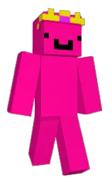 hollywood cerise and rose Minecraft skin — Classic model