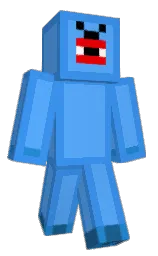 malibu and picton blue Minecraft skin — Classic model — first worn by Elias_EE_