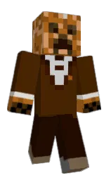 morocco brown and nero Minecraft skin — Classic model — first worn by ElLagetti