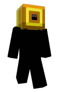 Front of StaubCorn's skin