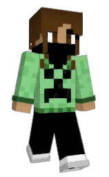 black and de york Minecraft skin — Slim model