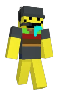 Front of Minecraft skin