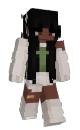 redtooz's Minecraft skin wearing the Pan cape