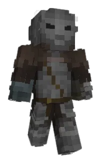 Front of Accrayer's skin