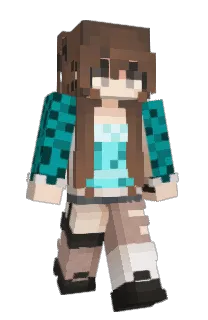 Front of Craftoria's skin
