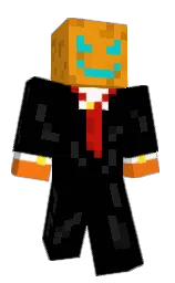 black and buttercup Minecraft skin — Classic model — first worn by MinecraftAbborre
