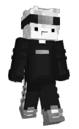 Lyric68's Minecraft skin wearing the Twisted cape