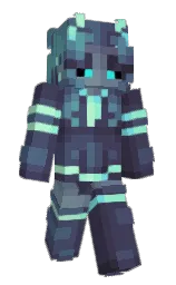 Captain_Stardust's Minecraft skin wearing the Vanilla cape