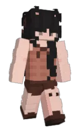 mandys pink and zinnwaldite Minecraft skin — Slim model — first worn by strwbrrybun