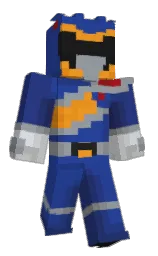 sapphire and bay of many Minecraft skin — Classic model — first worn by henry_005