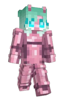 Front of XQwel's skin