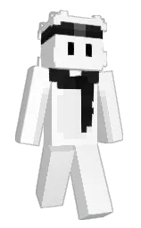 white and mercury Minecraft skin — Slim model — first worn by Alvarw