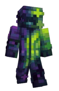 Front of Krowvax's skin