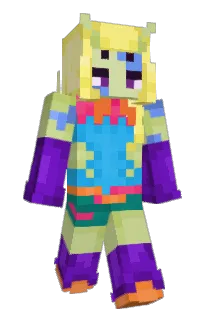 Front of Wrinxle's skin